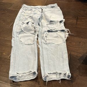 American eagle ripped jeans